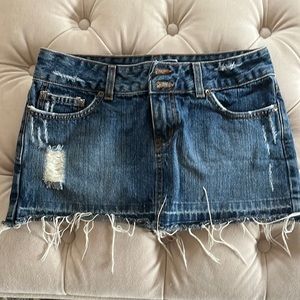 Vintage Denim Skirt